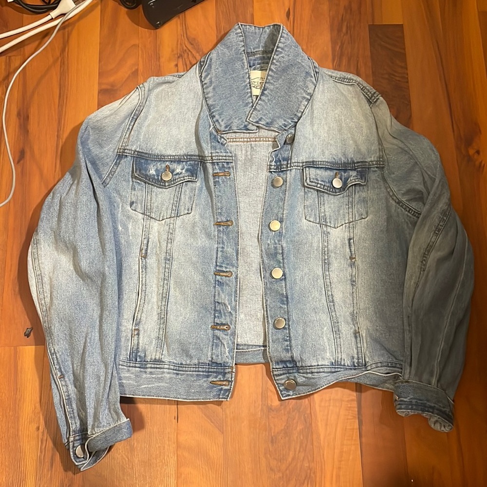 Ashley-Vintage Charm Denim Jacket
